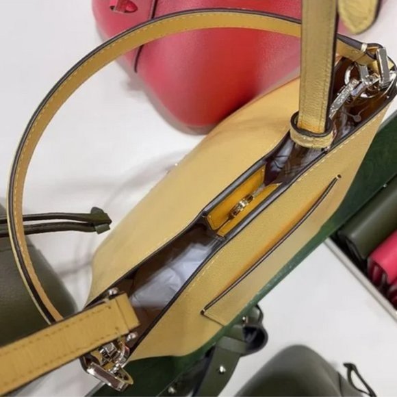 Kate Spade Darcy Small Bucket Bag Daybreak Yellow - Picture 15 of 16